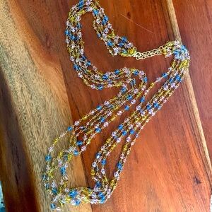 Joan Rivers 30 inch extendable crystal necklace